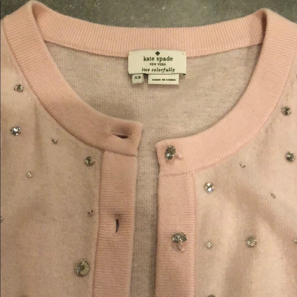 💎 Beautifully embellished Kate Spade ♠️ sweater!